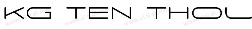 KG Ten Thousand Reas字体转换 KG Ten Thousand Reas字体转换